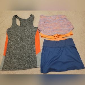 Skorts and top